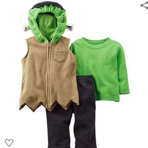 Carters 12 mo. Frankenstein Halloween Costume NWT